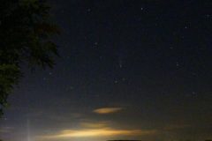 Stargazing for Comet Neowise  over Malletts Bay